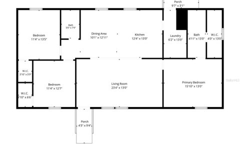 House in Brooksville, Florida 3 bedrooms, 138.7 sq.m. № 2197323 - photo 4
