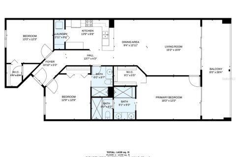 Купить кондоминиум в Норт-Редингтон-Бич, Флорида 7 комнат, 142.51м2, № 1908618 - фото 9