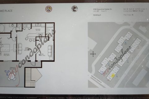 Condo in West Palm Beach, Florida, 2 bedrooms  № 1933954 - photo 1