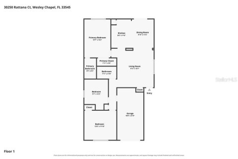 Casa en alquiler en Wesley Chapel, Florida, 3 dormitorios, 110.55 m2 № 2284783 - foto 2