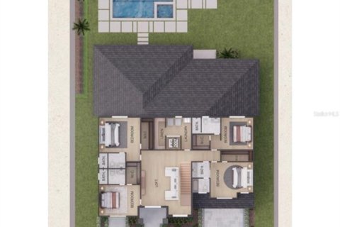 House in Orlando, Florida 5 bedrooms, 390.84 sq.m. № 2147467 - photo 21