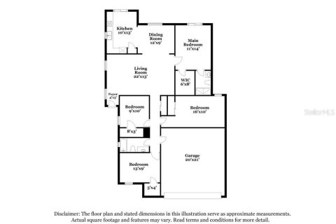 Villa ou maison à louer à Winter Springs, Floride: 4 chambres, 141.12 m2 № 2386088 - photo 2