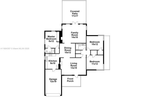 House in Miami, Florida 3 bedrooms, 142.51 sq.m. № 1955096 - photo 27