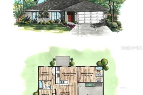 House in Ocklawaha, Florida 3 bedrooms, 101.17 sq.m. № 1816046 - photo 16