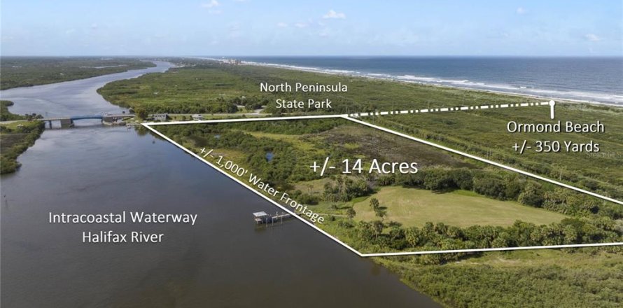 Terrain à Ormond Beach, Floride № 1386791