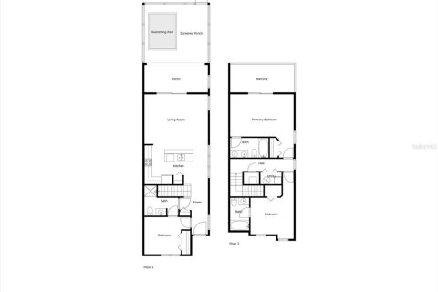 Adosado en venta en Clermont, Florida, 3 dormitorios, 139.63 m2 № 1855584 - foto 28