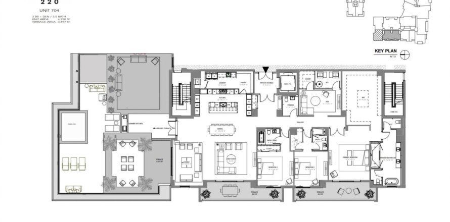 Condo in Boca Raton, Florida, 3 bedrooms  № 1049888