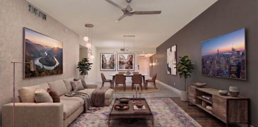 Condo à Pompano Beach, Floride, 2 chambres № 2249692
