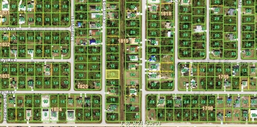 Land in Port Charlotte, Florida № 2162594