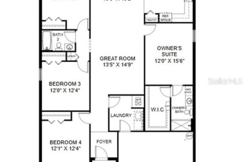 House in Dundee, Florida 4 bedrooms, 167.41 sq.m. № 2139479 - photo 8