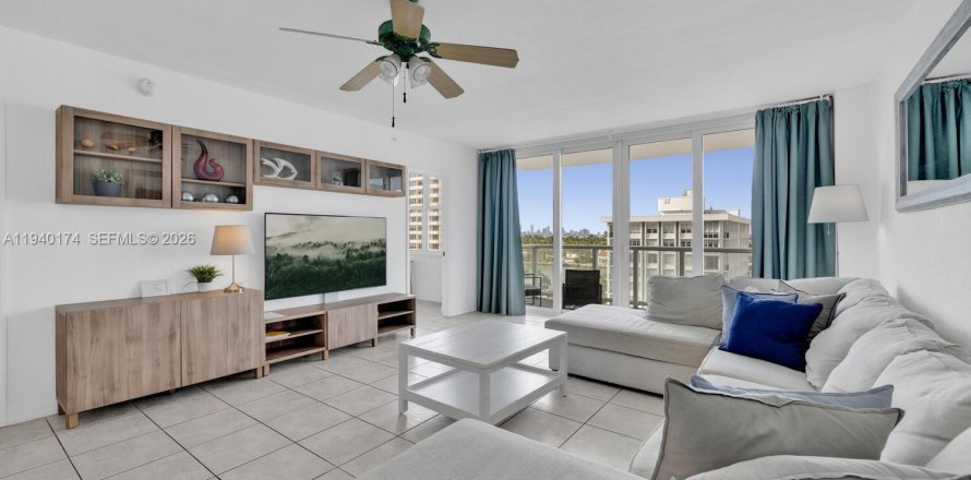 Кондоминиум с 2 спальнями в Майами-Бич, Флорида № 1997676