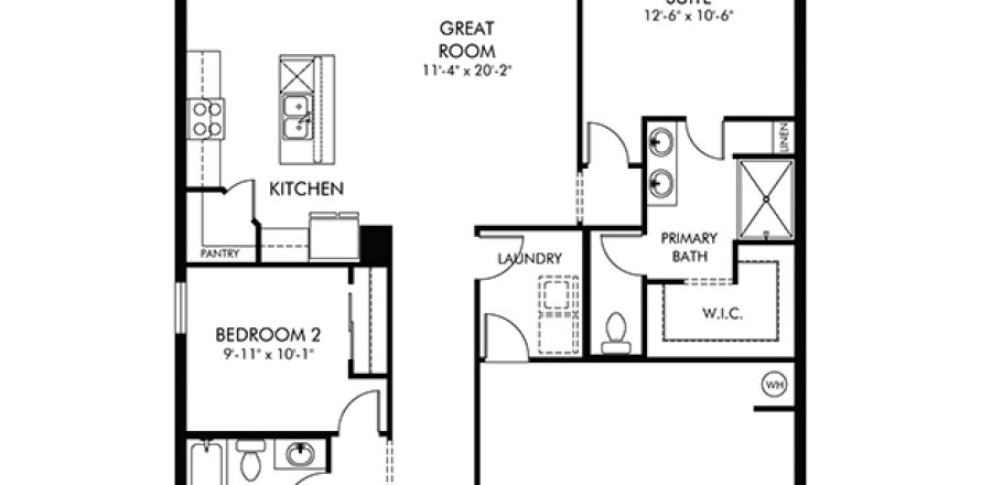 House in Parrish, Florida 3 bedrooms, 138.52 sq.m. № 1870380
