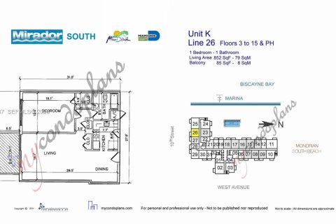 Condo in Miami Beach, Florida, 1 bedroom  № 2317958 - photo 28