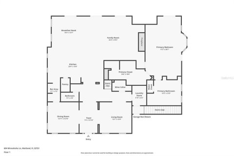 House in Maitland, Florida 6 bedrooms, 572.56 sq.m. № 1885199 - photo 30