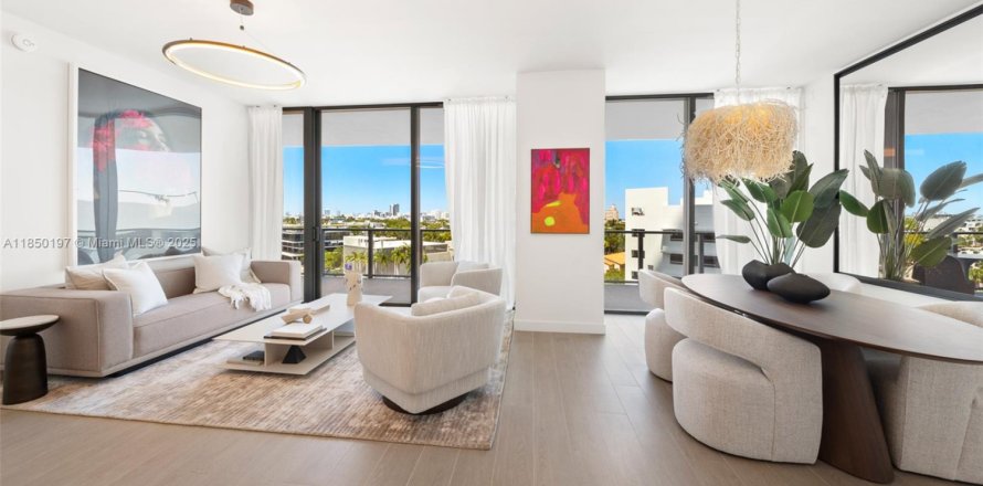 Кондоминиум с 2 спальнями в Майами-Бич, Флорида № 1962263