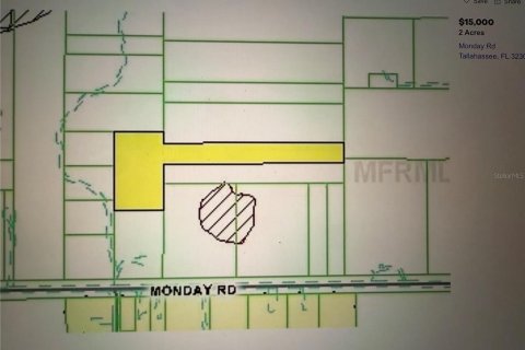 Land in Tallahassee, Florida № 2358666