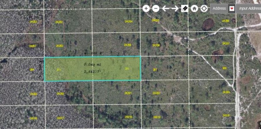 Terrain à Orlando, Floride № 1535422
