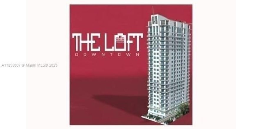 Кондоминиум с 1 спальней в Майами, Флорида № 1951132