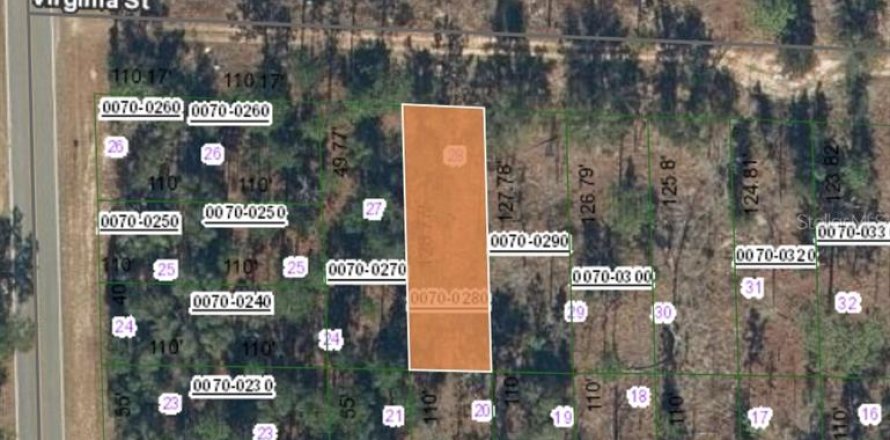 Land in Hawthorne, Florida № 2164935