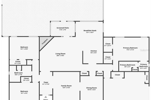Villa ou maison à vendre à Tampa, Floride: 3 chambres, 176.98 m2 № 2279898 - photo 12
