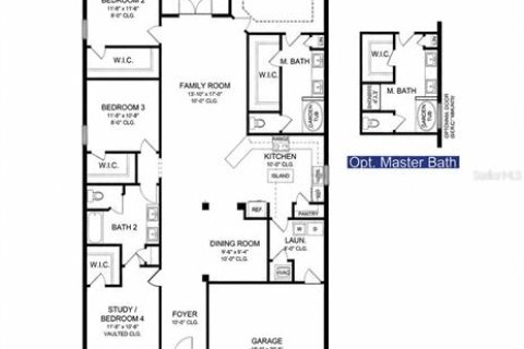 House in Parrish, Florida 4 bedrooms, 204.38 sq.m. № 2208307 - photo 3