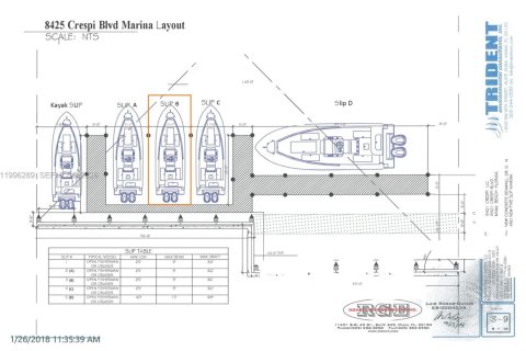 Снять в аренду квартиру в Майами-Бич, Флорида 1 спальня, 52.03м2, № 2058931 - фото 25