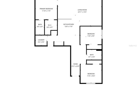 Купить виллу или дом в Кейп-Корал, Флорида 3 комнаты, 128.67м2, № 2142750 - фото 3