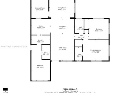 Villa ou maison à vendre à Hollywood, Floride: 3 chambres, 134.62 m2 № 1995794 - photo 22
