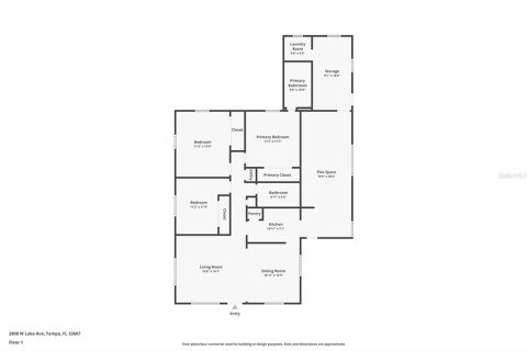 Casa en venta en Tampa, Florida, 3 dormitorios, 146.04 m2 № 2114182 - foto 27