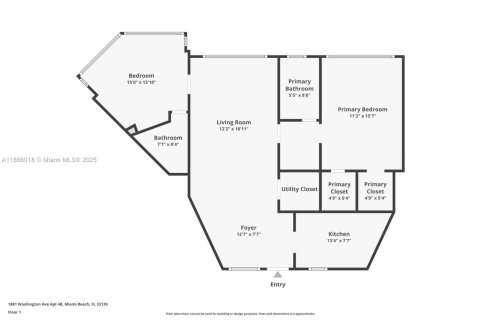 Copropriété à vendre à Miami Beach, Floride: 2 chambres, 87.33 m2 № 1895863 - photo 21