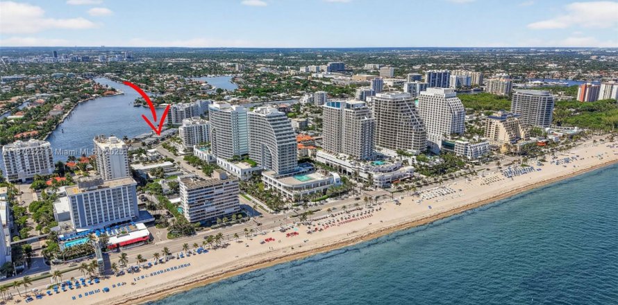 Condo in Fort Lauderdale, Florida, 1 bedroom № 1933627