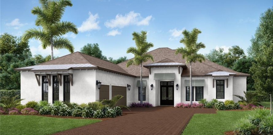 House in Bradenton, Florida 3 bedrooms, 351.45 sq.m. № 1809975