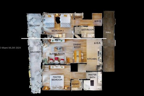 Купить кондоминиум в Халландейл-Бич, Флорида 2 спальни, 95.5м2, № 1984809 - фото 16