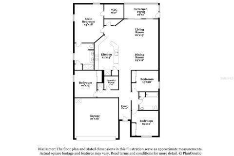 House in Yulee, Florida 4 bedrooms, 185.53 sq.m. № 1816259 - photo 14