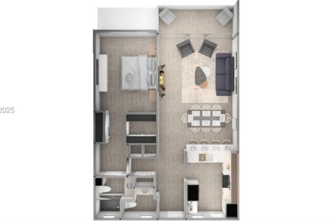 Copropriété à vendre à Miami, Floride: 1 chambre, 81.1 m2 № 1965606 - photo 25