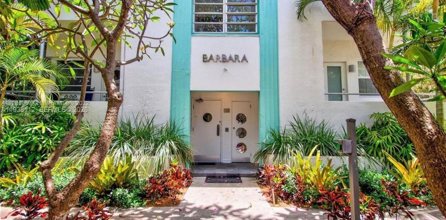 Кондоминиум с 1 спальней в Майами-Бич, Флорида № 1996162