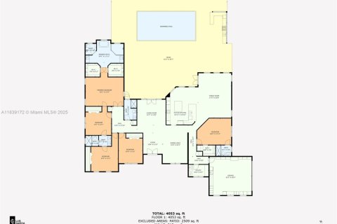House in Homestead, Florida 5 bedrooms, 355.54 sq.m. № 1827598 - photo 9