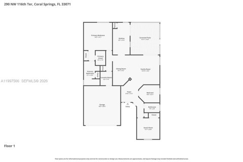 Купить виллу или дом в Корал-Спрингс, Флорида 3 спальни, 147.71м2, № 2068158 - фото 4