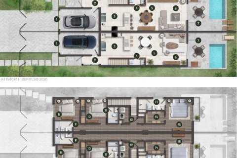 Adosado en venta en Miami, Florida, 3 dormitorios, 205.78 m2 № 2000418 - foto 24