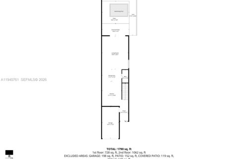 Adosado en venta en Miami, Florida, 3 dormitorios, 205.78 m2 № 2000418 - foto 25