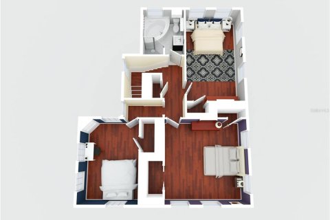 House in Saint Petersburg, Florida 3 bedrooms, 188.22 sq.m. № 1559229 - photo 30