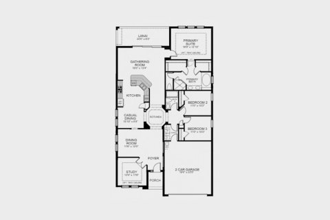 Townhouse floor plan «191SQM SAINT THOMAS», 3 bedrooms in BELLALAGO