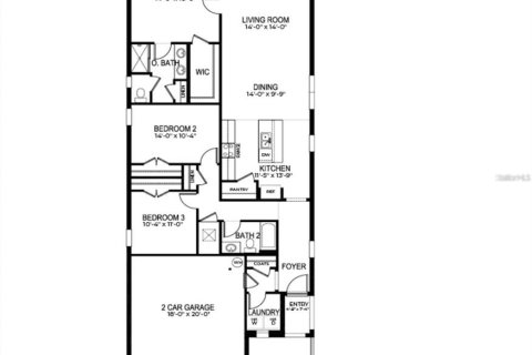 Casa en alquiler en New Smyrna Beach, Florida, 3 dormitorios, 153.2 m2 № 1917424 - foto 2
