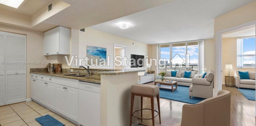 Condominio en Aventura, Florida, 2 dormitorios  № 1820035