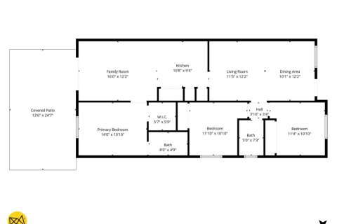 House in Hialeah, Florida 3 bedrooms, 118.36 sq.m. № 2190852 - photo 28