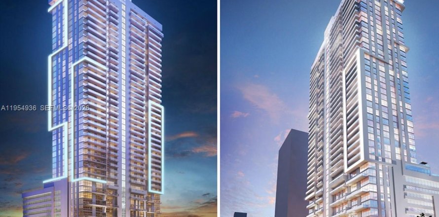 Condo à Miami, Floride, 1 chambre  № 2009756