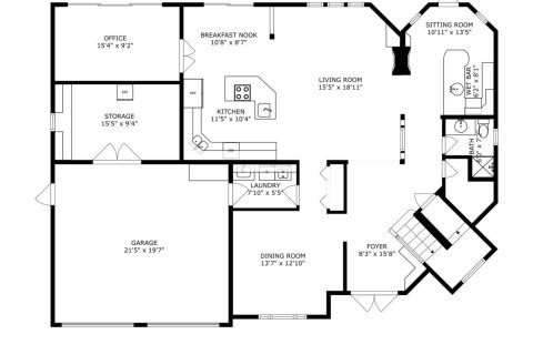 House in Palm City, Florida 4 bedrooms, 289.58 sq.m. № 1181952 - photo 1