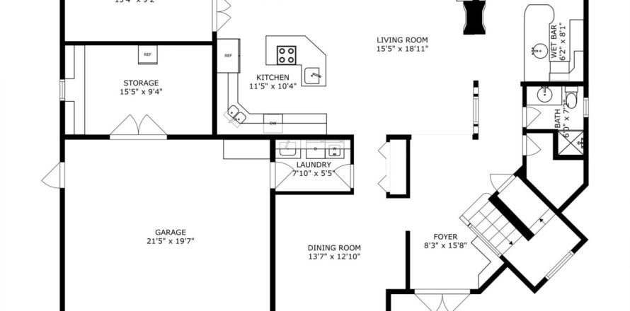 House in Palm City, Florida 4 bedrooms, 289.58 sq.m. № 1181952