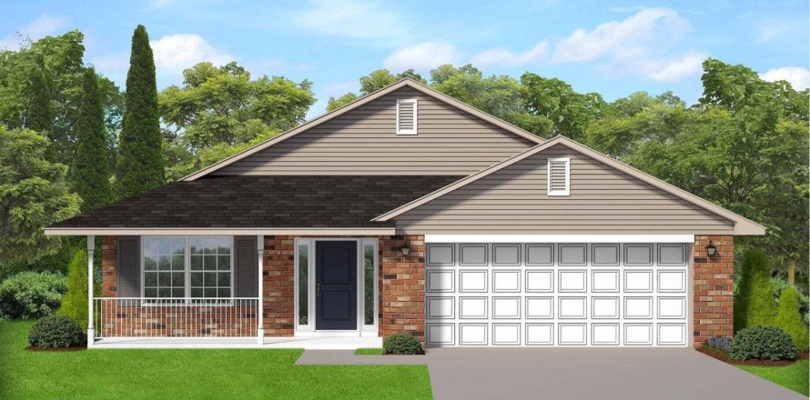 House in Jacksonville, Florida 3 bedrooms, 180.23 sq.m. № 778286