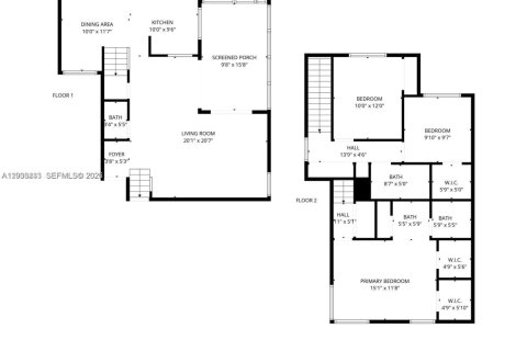 Villa ou maison à vendre à Cutler Bay, Floride: 3 chambres, 153.29 m2 № 2089557 - photo 24